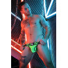 Breedwell Jockstrap Neo Camo Vert Neon